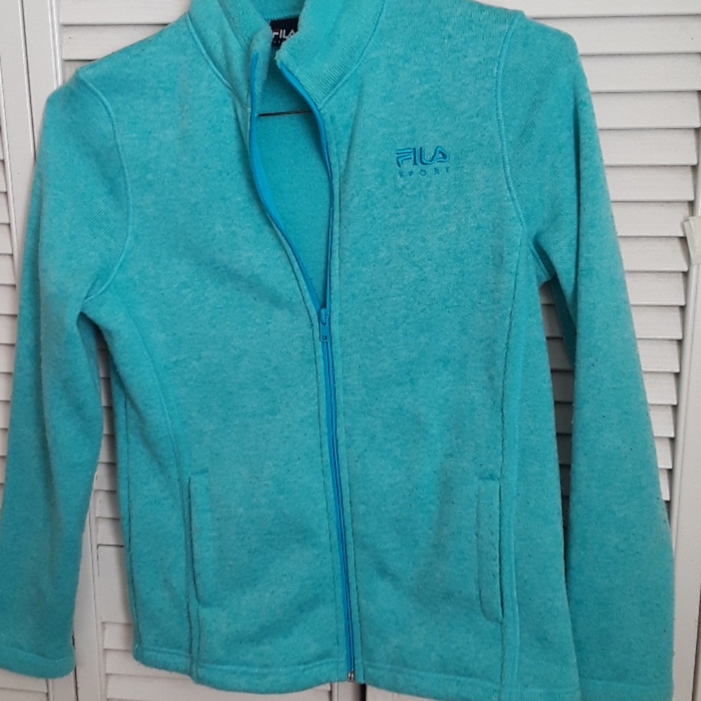 Teal Sports Sweater
